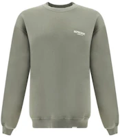 Represent Green Crewneck Logo Print Pullover Sweatshirt Long Sleeve MS4002-07 Represent Green Crewneck Logo Print Pullover Sweatshirt Long Sleeve MS4002-07