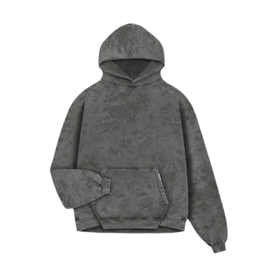 Represent Heavyweight Initial Hoodie Gray Casual Pullover Long Sleeve INM407-507