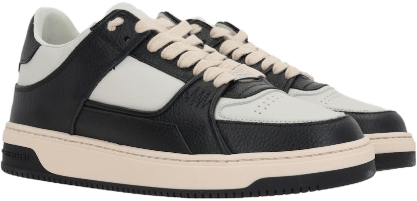 Represent Leather Lace-Up 'Black White' M12046-37 Order Represent Leather Lace-Up 'Black White' M12046-37