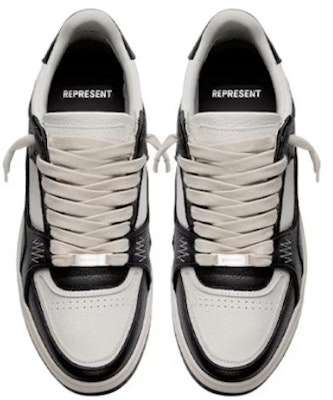 Represent Leather Lace-Up 'Black White' M12046-37 Shop Represent Leather Lace-Up 'Black White' M12046-37