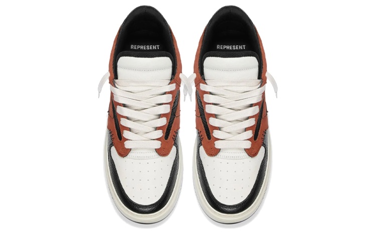 Lookbook 代表皮革系带“白棕黑” M12049-139