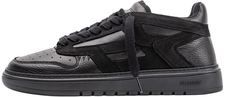 represent-leather-low-top-casual-sneakers-black-mc-9001-100