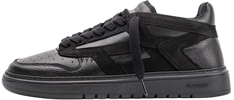 REPRESENT Leather Low-Top Casual Sneakers Black MC9001-100 REPRESENT Leather Low-Top Casual Sneakers Black MC9001-100