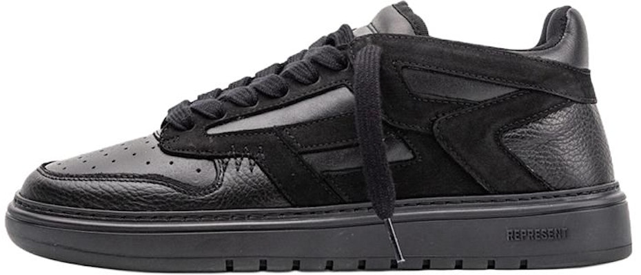 REPRESENT Leather Low-Top Casual Sneakers Black MC9001-100 Buy REPRESENT Leather Low-Top Casual Sneakers Black MC9001-100