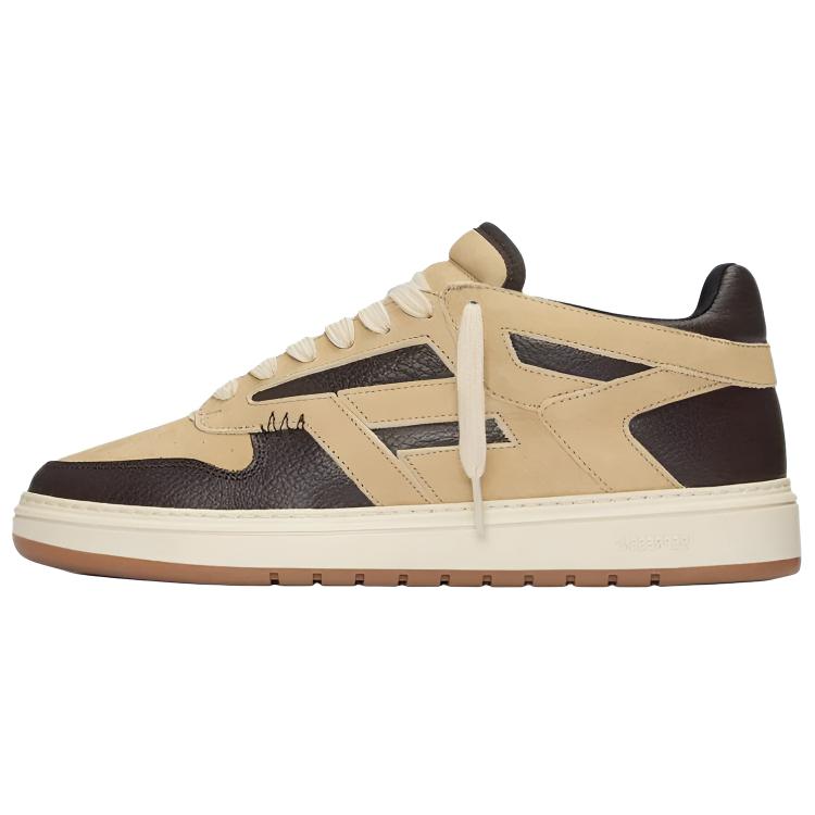 REPRESENT Leather Low-Top Fashion Sneakers Brown Shoes M12049-192