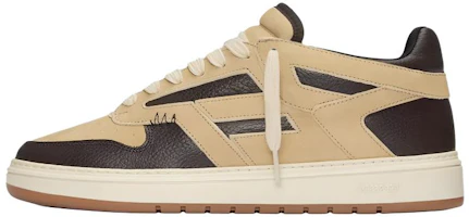 REPRESENT Leather Low-Top Fashion Sneakers Brown Shoes M12049-192 REPRESENT Leather Low-Top Fashion Sneakers Brown Shoes M12049-192