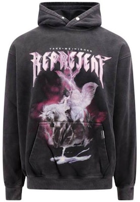 REPRESENT レター アニマル グラフィック フーディー 長袖 プルオーバー MH4018-20 Order REPRESENT レター アニマル グラフィック フーディー 長袖 プルオーバー MH4018-20