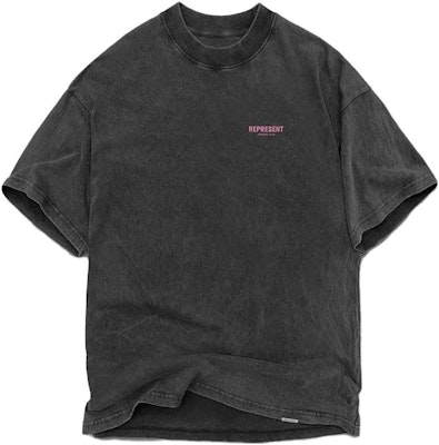 REPRESENT レタープリント クルーネック 半袖 Tシャツ ダークグレー. MT4007-455 Buy REPRESENT レタープリント クルーネック 半袖 Tシャツ ダークグレー. MT4007-455