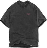 REPRESENT レタープリント クルーネック 半袖 Tシャツ ダークグレー. MT4007-455 Order REPRESENT レタープリント クルーネック 半袖 Tシャツ ダークグレー. MT4007-455