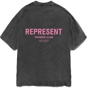 REPRESENT レタープリント クルーネック 半袖 Tシャツ ダークグレー. MT4007-455 Lookbook REPRESENT レタープリント クルーネック 半袖 Tシャツ ダークグレー. MT4007-455