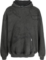 REPRESENT Logo Hoodie Lelaki - Kelabu Gelap MH4015-20 Order REPRESENT Logo Hoodie Lelaki - Kelabu Gelap MH4015-20