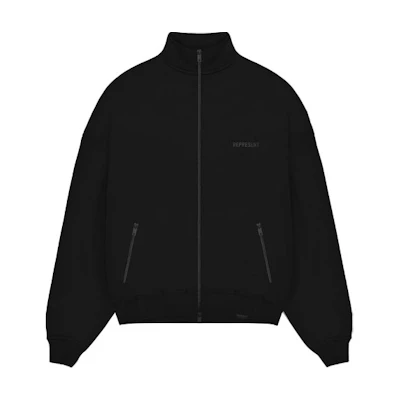 Represent Logo High-Collar Sports Jacket Black M01121-01