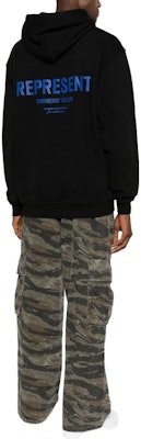 REPRESENT Logo Cetakan Hoodie Hitam Lengan Panjang Pullover MH4004-330 Shop REPRESENT Logo Cetakan Hoodie Hitam Lengan Panjang Pullover MH4004-330