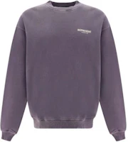 Represent Logo Print Crewneck Long Sleeve Sweatshirt Purple MS4002-326 Represent Logo Print Crewneck Long Sleeve Sweatshirt Purple MS4002-326