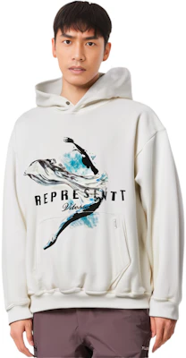 Represent Logo Print Long Sleeve Hoodie M0422172 Sizing Represent Logo Print Long Sleeve Hoodie M0422172