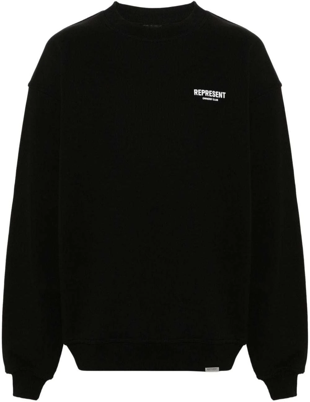 represent-logo-print-oversized-knit-texture-sweatshirt-black-ocm-410-01