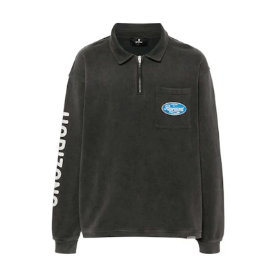 Represent Logo Print Oversized Sweatshirt Men’s Dark Grey MLM404-444