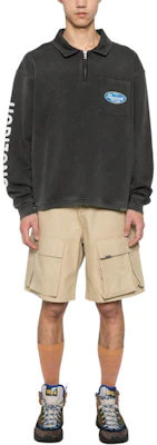 Represent Logo Print Oversized Sweatshirt Men’s Dark Grey MLM404-444 Lookbook Represent Logo Print Oversized Sweatshirt Men’s Dark Grey MLM404-444