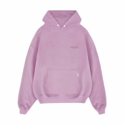 Represent Logo Printed Oversized Purple Hoodie for Men OCM41113-42