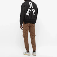 Purchase Represent Logo Printed Zip-Up Bomber Jacket Black Outerwear M01089-01