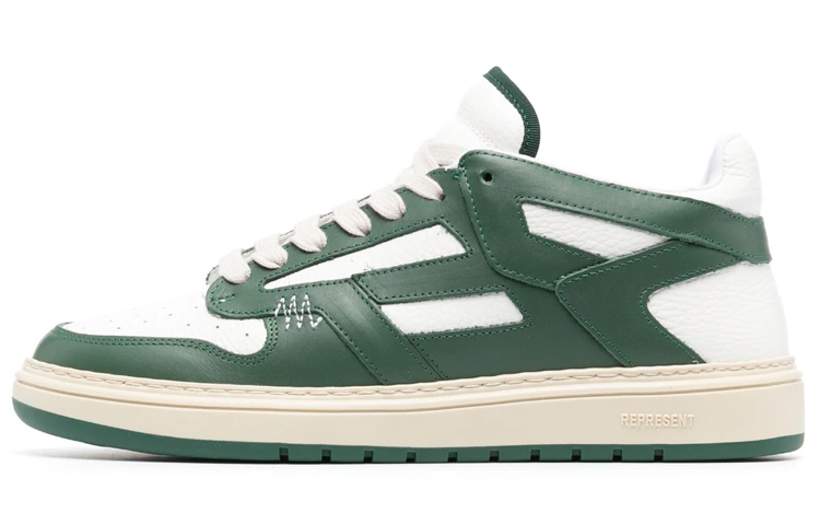 Represent Low-Top Suede 'White Green' M12049-252