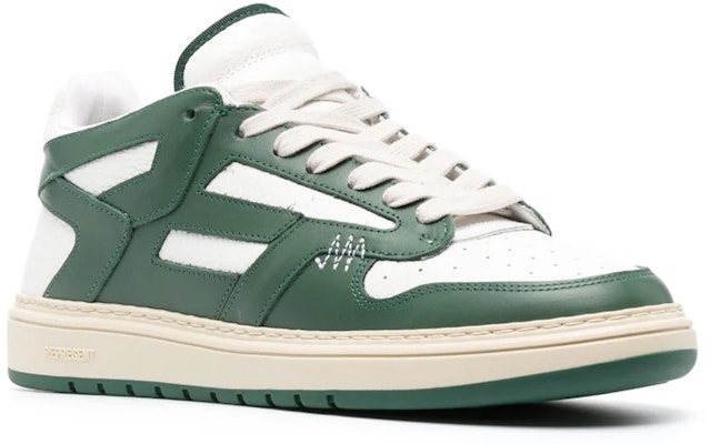 Represent Low-Top Suede 'White Green' M12049-252 Lookbook Represent Low-Top Suede 'White Green' M12049-252