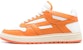 Sneaker Kulit Rendah 'Putih Jingga' M12049-256