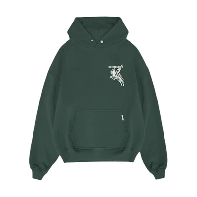 Represent Mascot Hoodie Casual Pullover Sweatshirt Green MH4020-386