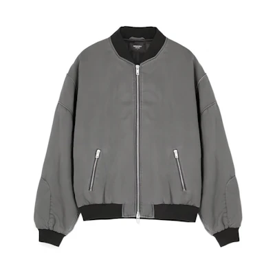 Represent Oversized Drop-Shoulder Solid Color Jacket M01070-35