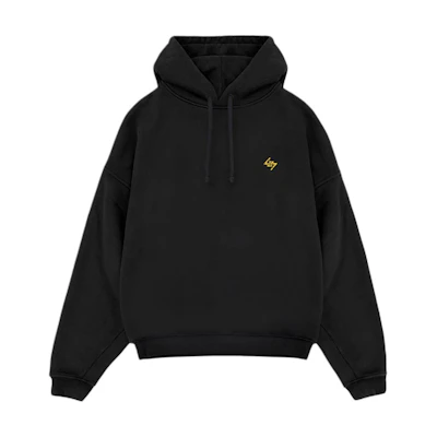 Represent Oversized Drop Shoulder Hoodie Black (Mens) 247M475-171