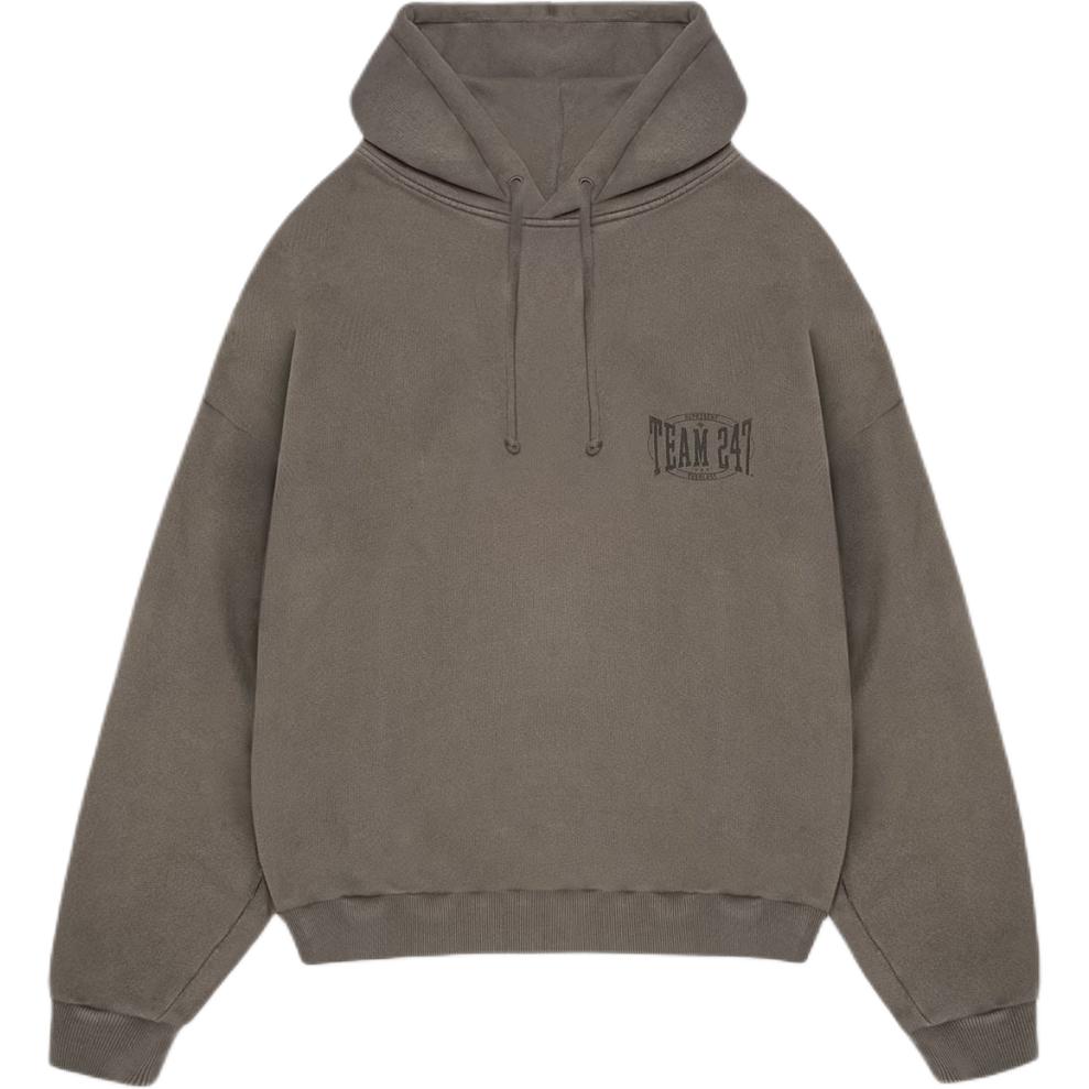 Represent Oversized Dropped Shoulder Hoodie Brown 247M4102-183