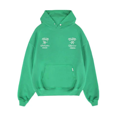 Represent Oversized Green Letter Hoodie Long Sleeve Casual Wear MH4018-301