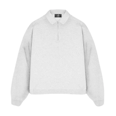 Represent Oversized Logo Long Sleeve Sweatshirt Grey INM416-508