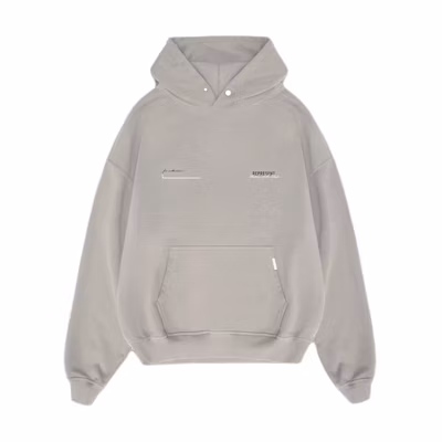 Represent Patron Of The Club Letter Print Pullover Hoodie Grey MLM4270-505