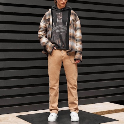 REPRESENT Jaket Fleece Kotak dengan Lapik Shearling dan Poket Berkembar M06050-04 Purchase REPRESENT Jaket Fleece Kotak dengan Lapik Shearling dan Poket Berkembar M06050-04