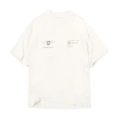 REPRESENT Printed Loose Fit Crewneck Short Sleeve Letter Graphic T-Shirt Mens MLM41053-72