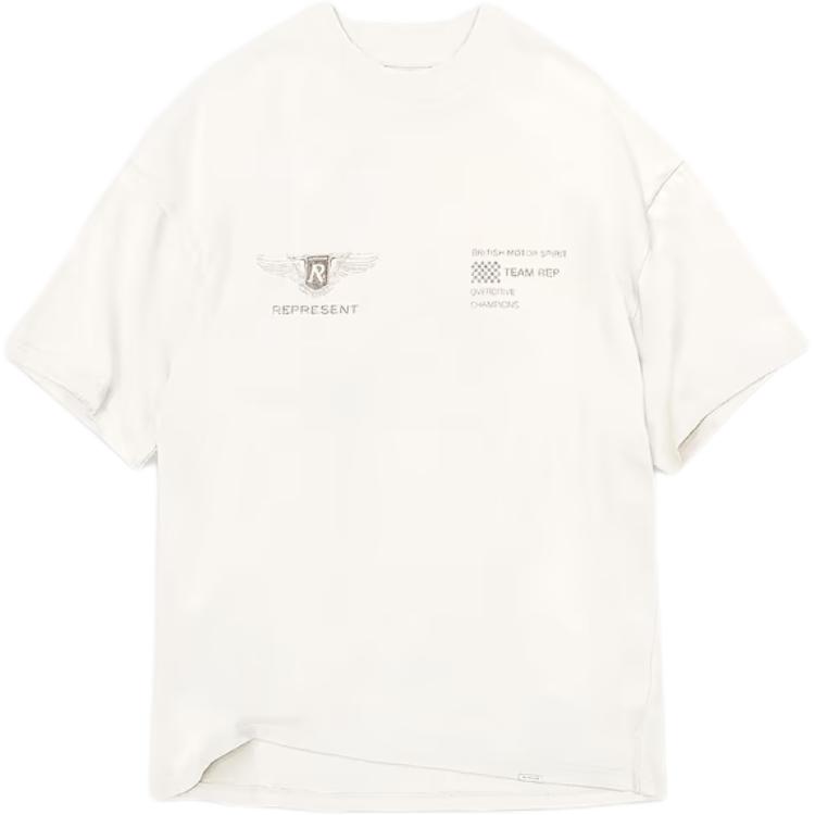 Order REPRESENT Printed Loose Fit Crewneck Short Sleeve Letter Graphic T-Shirt Mens MLM41053-72