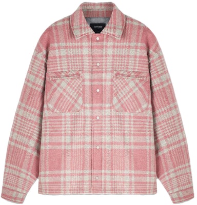 REPRESENT Jaket Lelaki Slim Fit Flanel Checkered Pink Berbutang Quilted. MLM230-470 Order REPRESENT Jaket Lelaki Slim Fit Flanel Checkered Pink Berbutang Quilted. MLM230-470