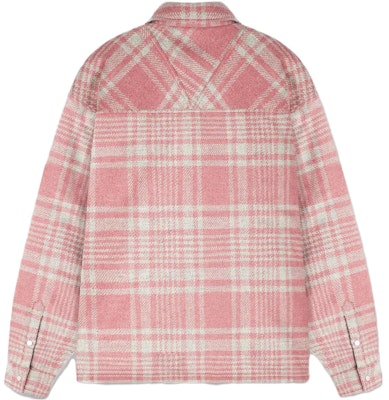 REPRESENT Jaket Lelaki Slim Fit Flanel Checkered Pink Berbutang Quilted. MLM230-470 Lookbook REPRESENT Jaket Lelaki Slim Fit Flanel Checkered Pink Berbutang Quilted. MLM230-470