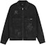 Order REPRESENT R4 イニシャル ブラック デニム ジャケット レタープリント メンズ 長袖 MJ6004-171