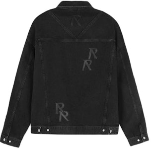 REPRESENT R4 イニシャル ブラック デニム ジャケット レタープリント メンズ 長袖 MJ6004-171 Lookbook REPRESENT R4 イニシャル ブラック デニム ジャケット レタープリント メンズ 長袖 MJ6004-171