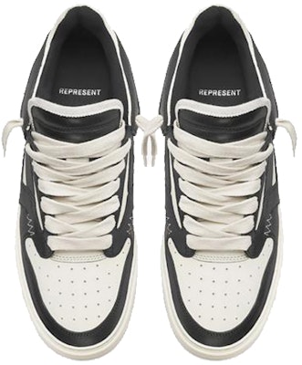 Represent Reptor Low Black White M12031-037 Shop Represent Reptor Low Black White M12031-037