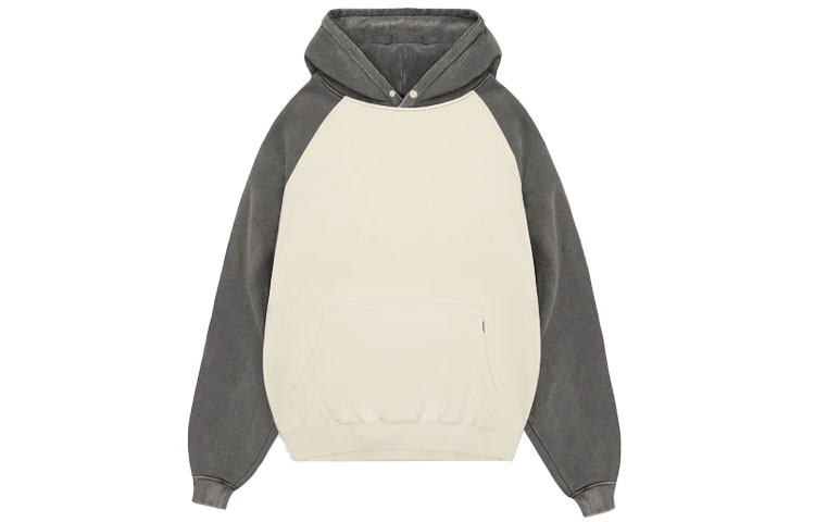 Represent S21 Two-Tone Raglan Long Sleeve Hoodie Retro White M04125-02