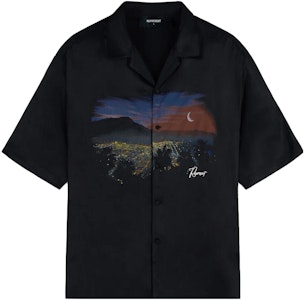 REPRESENT 风景字母印花短袖衬衫 黑色. M06111-01 Buy REPRESENT 风景字母印花短袖衬衫 黑色. M06111-01