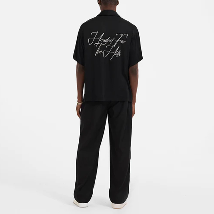 Purchase REPRESENT 風景字母印花短袖襯衫 黑色 M06111-01