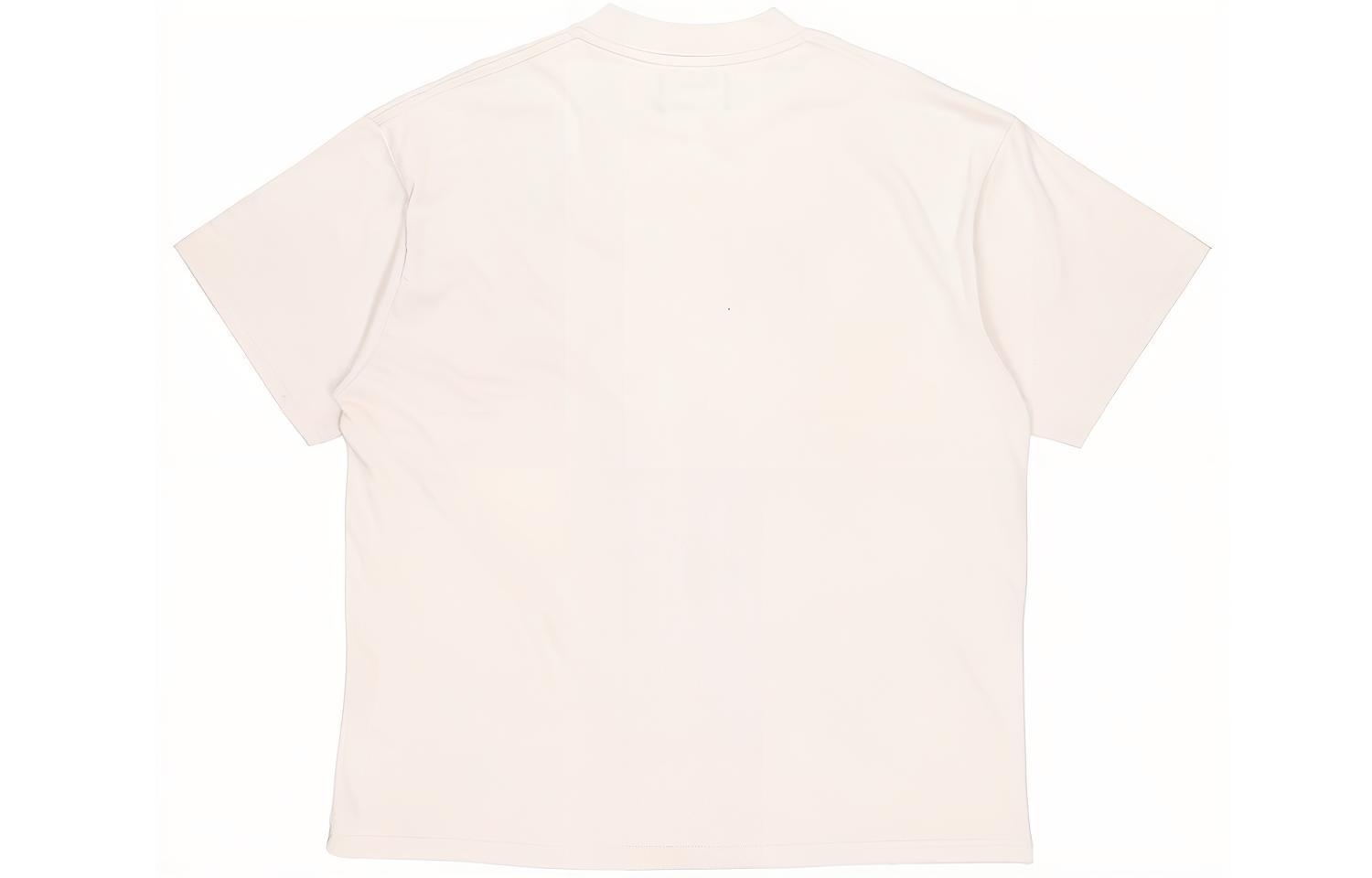 Lookbook REPRESENT シャークロゴ グラフィック ユニセックス ホワイト クルーネック Tシャツ M05073-02