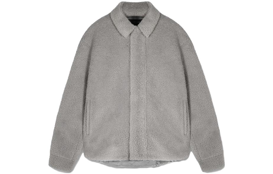 Represent Slim Fit Zip-Up Jacket Ice Gray MLM231-506