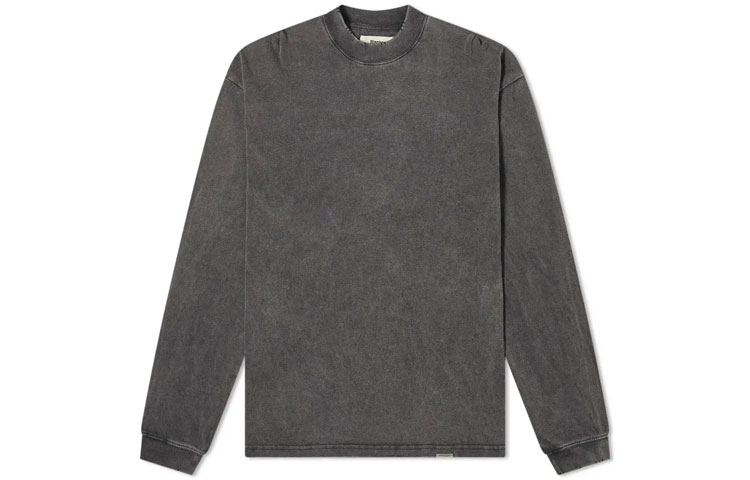 REPRESENT SS21 Basic Long-Sleeve Sweatshirt Washed Gray. M05129-20