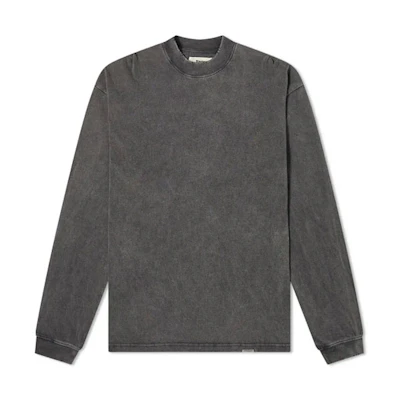 REPRESENT SS21 Basic Long-Sleeve Sweatshirt Washed Gray. M05129-20