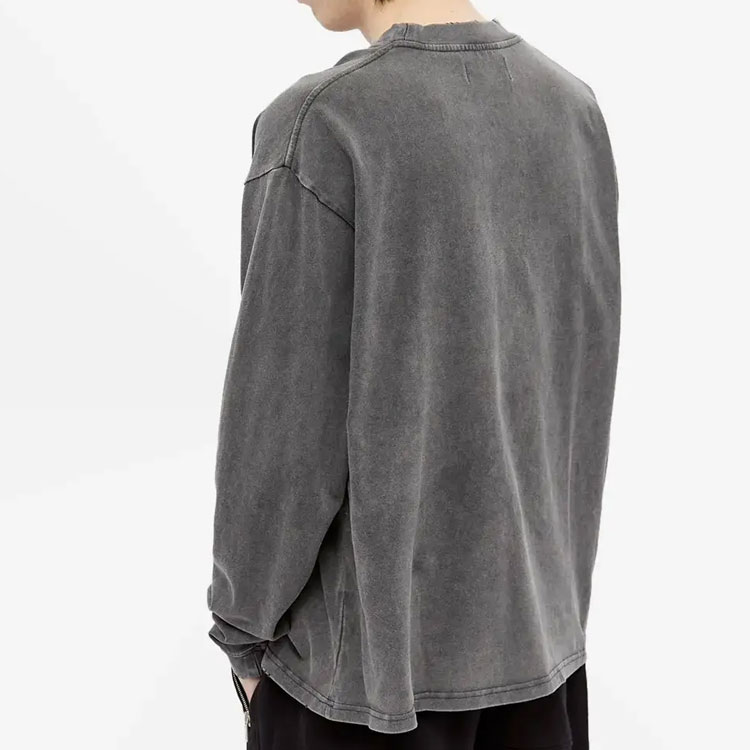 Shop REPRESENT SS21 Sudadera Manga Larga Básica Gris Lavado. M05129-20